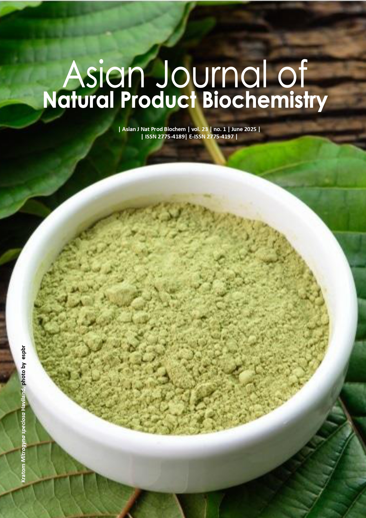 Asian Journal of Natural Product Biochemistry